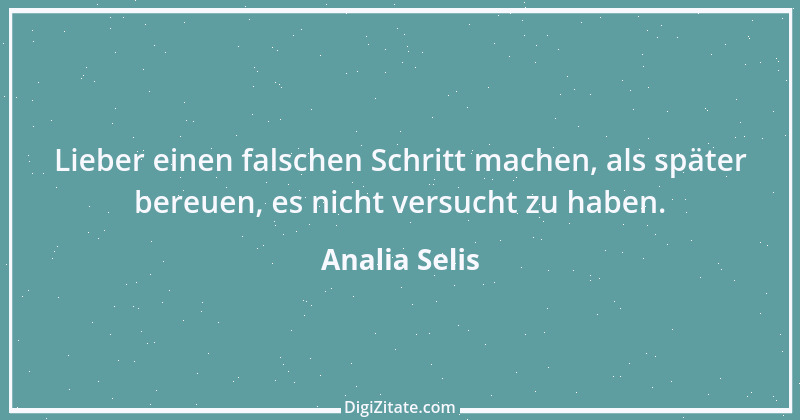 Zitat von Analia Selis 1