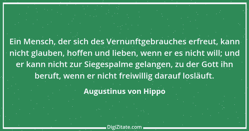 Zitat von Augustinus von Hippo 111