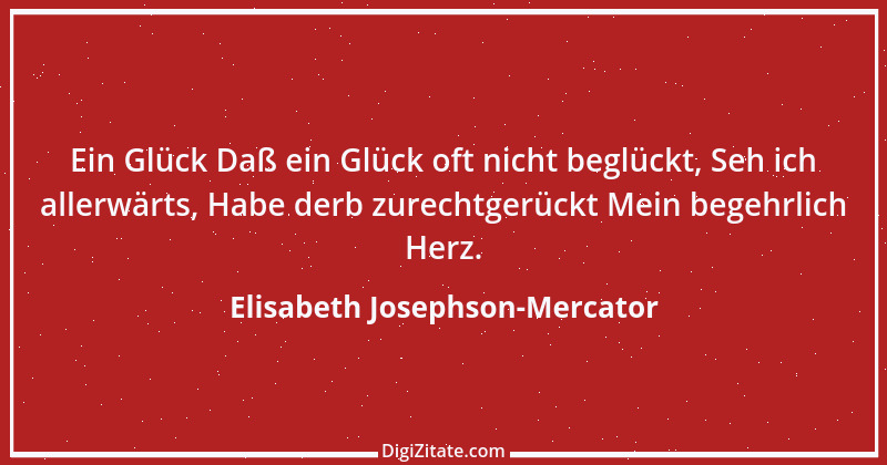 Zitat von Elisabeth Josephson-Mercator 2