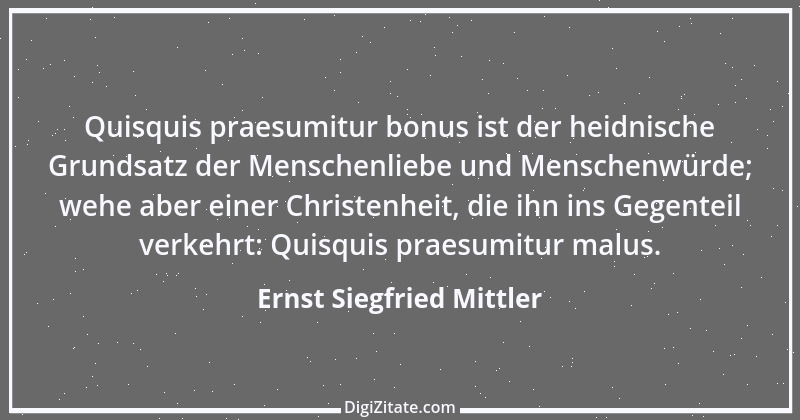 Zitat von Ernst Siegfried Mittler 36