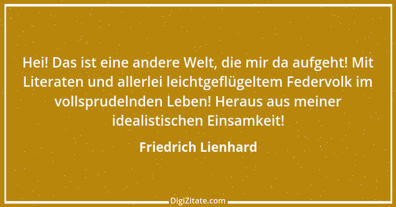 Zitat von Friedrich Lienhard 54