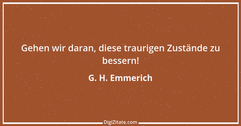 Zitat von G. H. Emmerich 2