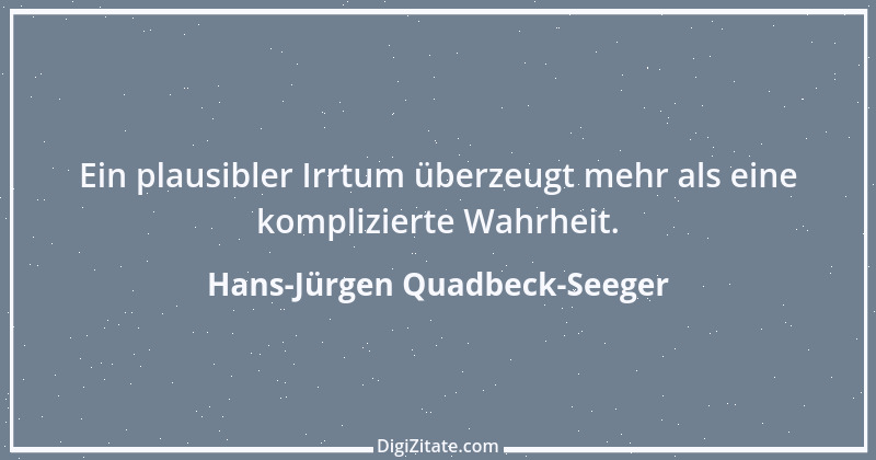 Zitat von Hans-Jürgen Quadbeck-Seeger 65