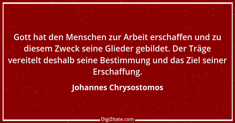 Zitat von Johannes Chrysostomos 8