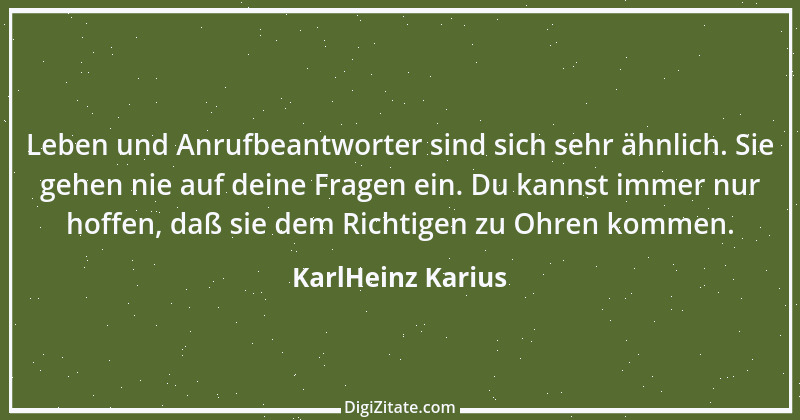 Zitat von KarlHeinz Karius 362