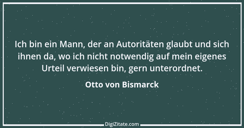 Zitat von Otto von Bismarck 135