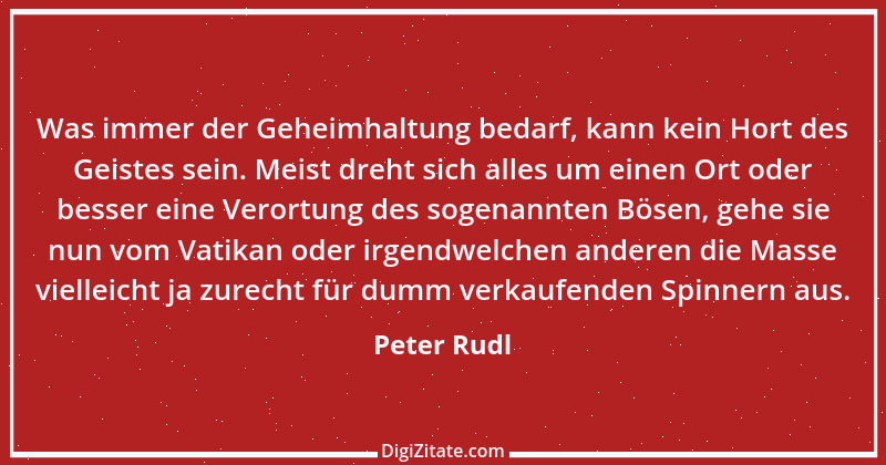 Zitat von Peter Rudl 1711