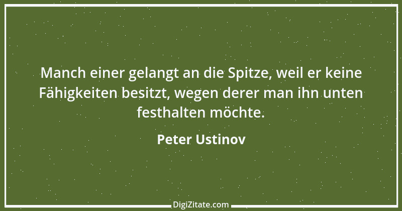 Zitat von Peter Ustinov 124