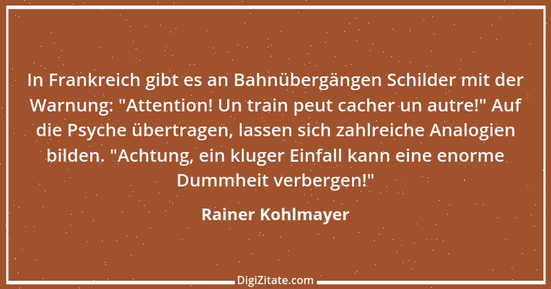 Zitat von Rainer Kohlmayer 277