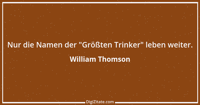 Zitat von William Thomson 5