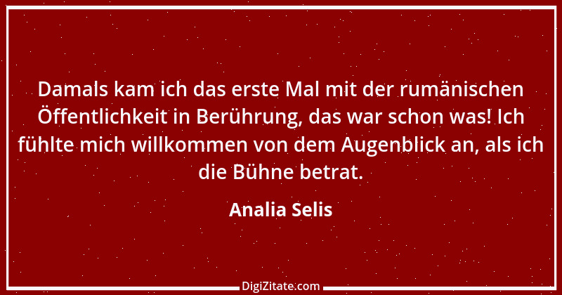 Zitat von Analia Selis 2