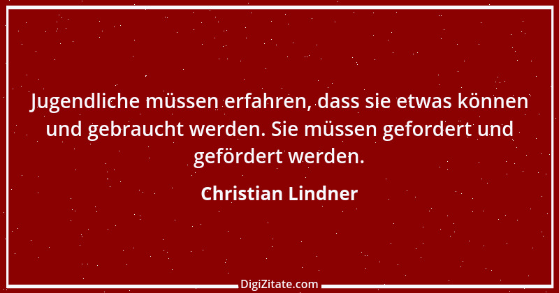 Zitat von Christian Lindner 8