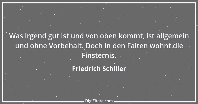 Zitat von Friedrich Schiller 1955