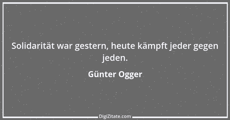 Zitat von Günter Ogger 12