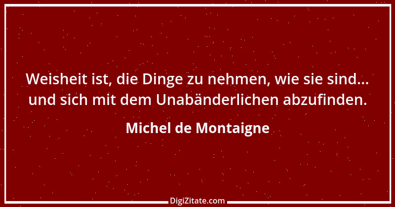 Zitat von Michel de Montaigne 126