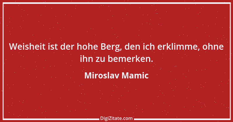 Zitat von Miroslav Mamic 11