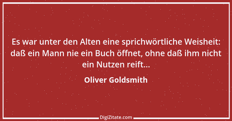 Zitat von Oliver Goldsmith 6