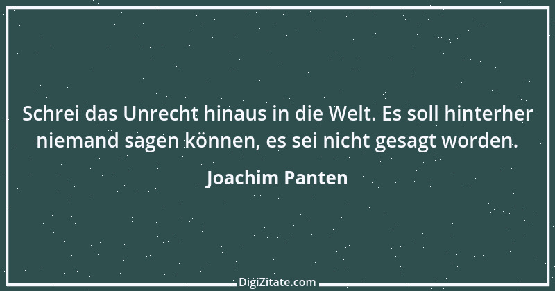 Zitat von Joachim Panten 266