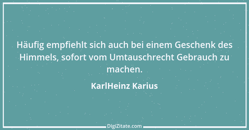 Zitat von KarlHeinz Karius 364