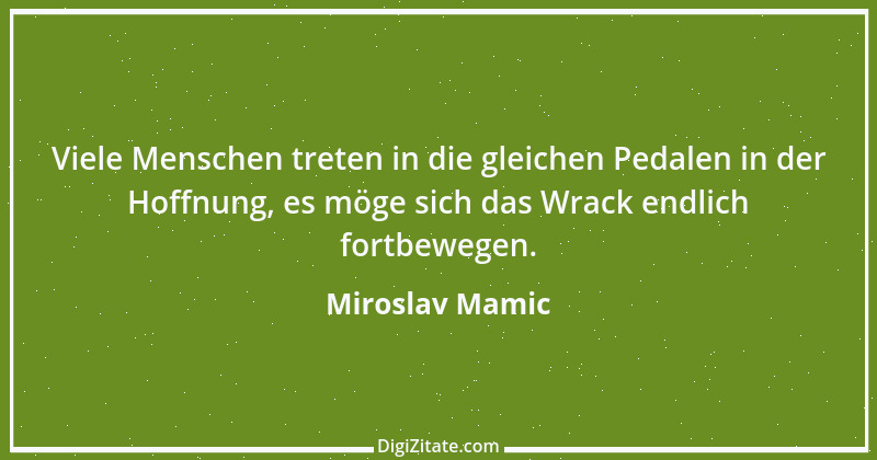 Zitat von Miroslav Mamic 12