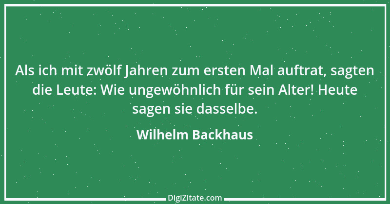 Zitat von Wilhelm Backhaus 2