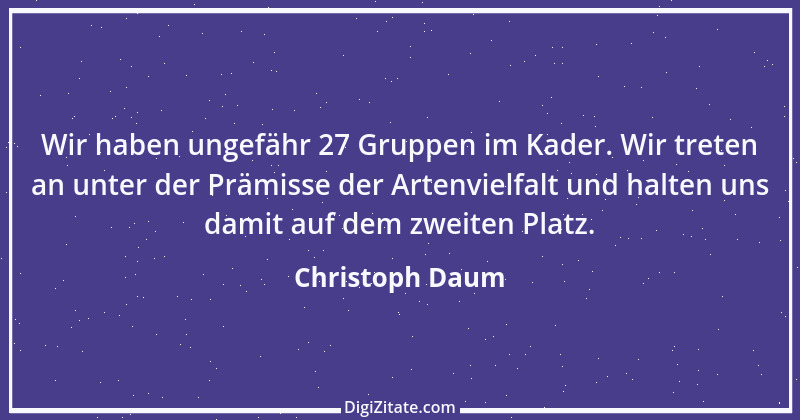 Zitat von Christoph Daum 12