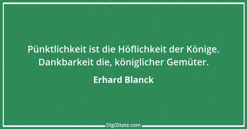 Zitat von Erhard Blanck 995