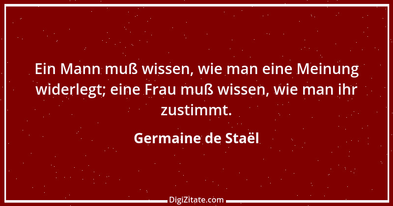 Zitat von Germaine de Staël 71