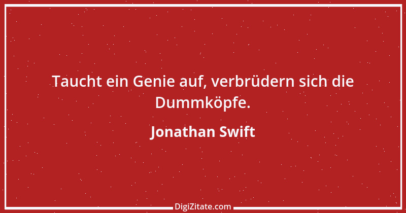 Zitat von Jonathan Swift 8