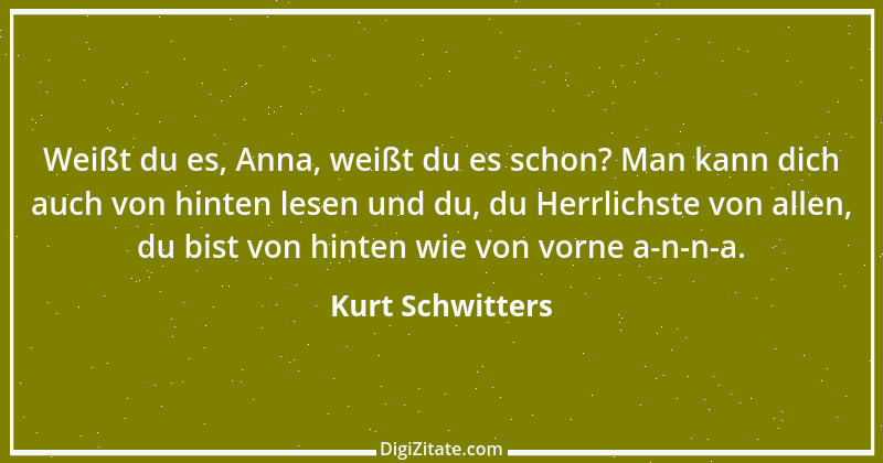 Zitat von Kurt Schwitters 4