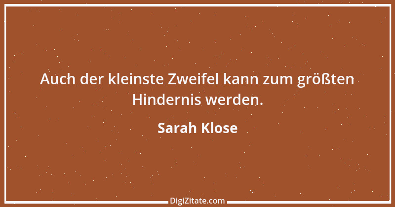 Zitat von Sarah Klose 76