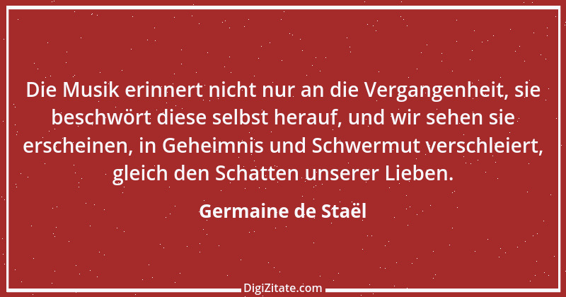 Zitat von Germaine de Staël 72