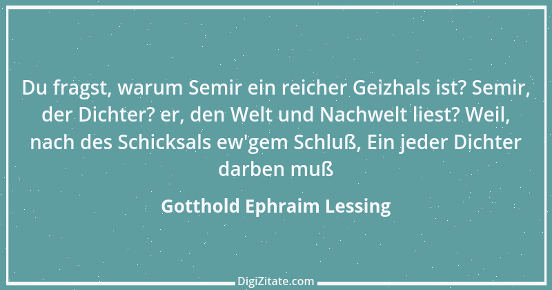 Zitat von Gotthold Ephraim Lessing 363