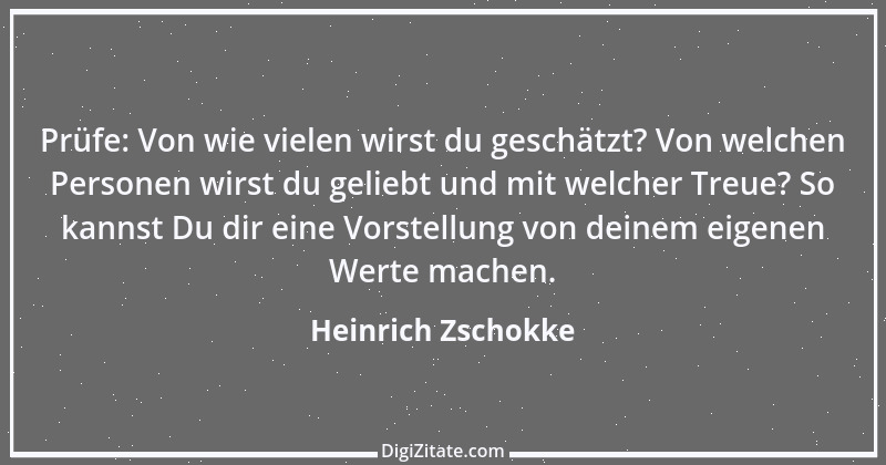 Zitat von Heinrich Zschokke 5