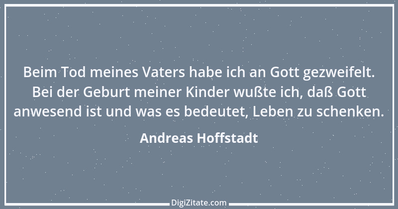 Zitat von Andreas Hoffstadt 1