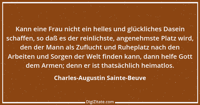 Zitat von Charles-Augustin Sainte-Beuve 4