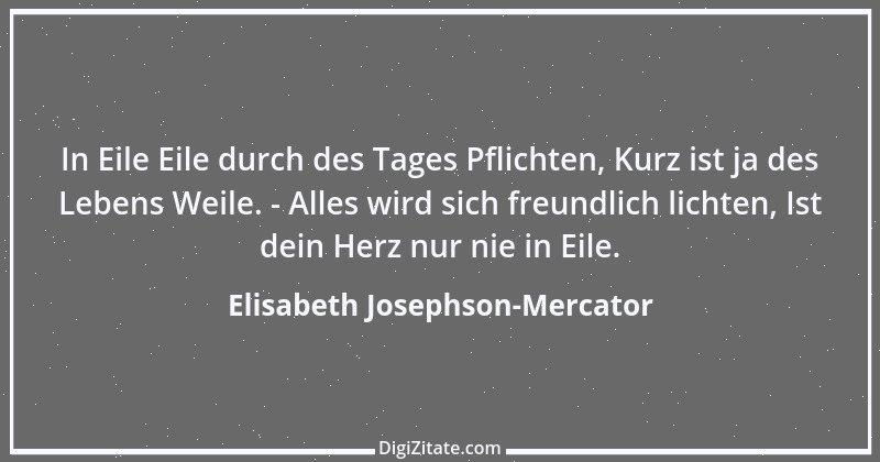 Zitat von Elisabeth Josephson-Mercator 7