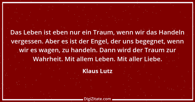 Zitat von Klaus Lutz 4