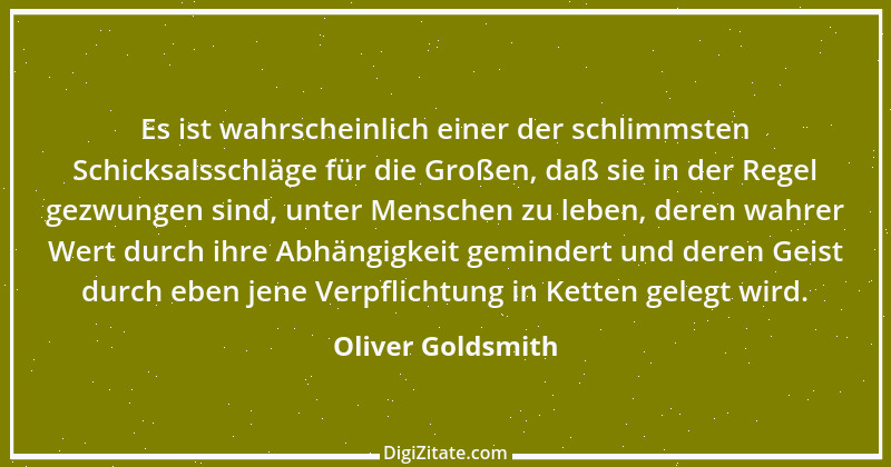 Zitat von Oliver Goldsmith 10