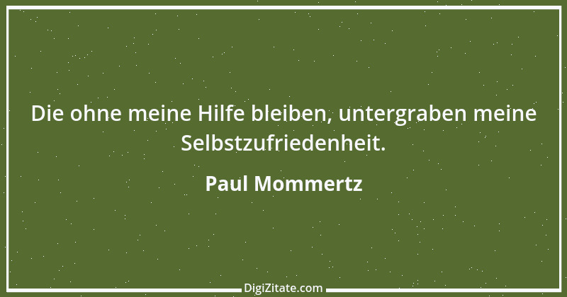 Zitat von Paul Mommertz 164