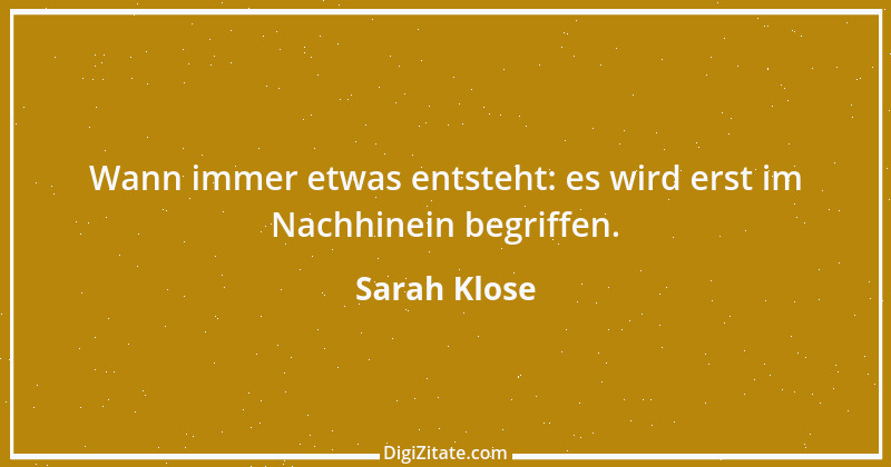 Zitat von Sarah Klose 78