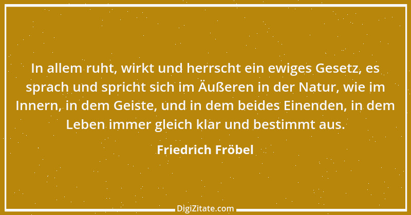 Zitat von Friedrich Fröbel 19