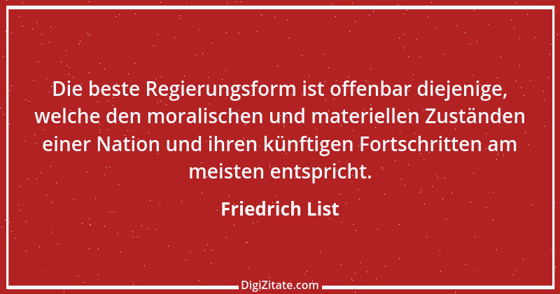 Zitat von Friedrich List 5