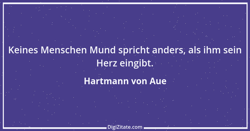 Zitat von Hartmann von Aue 1