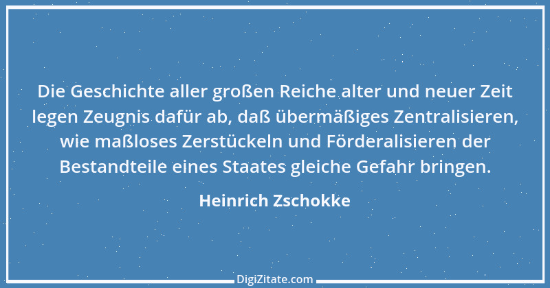 Zitat von Heinrich Zschokke 7