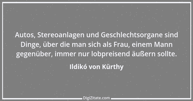 Zitat von Ildikó von Kürthy 1