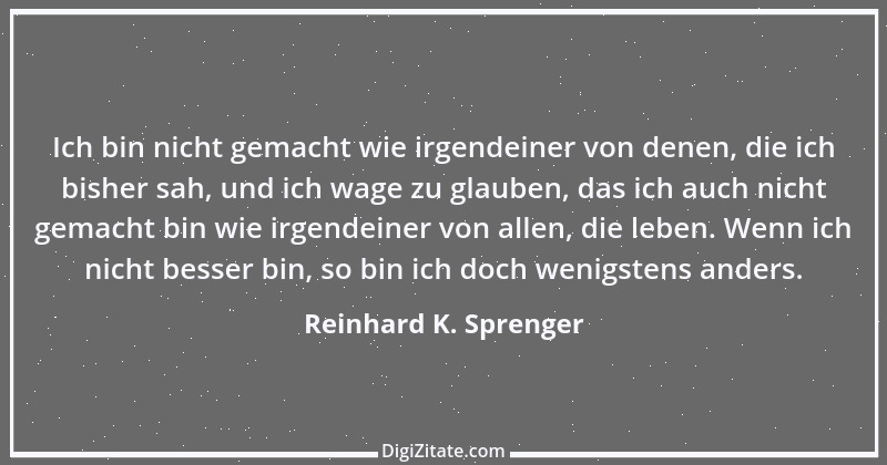 Zitat von Reinhard K. Sprenger 49