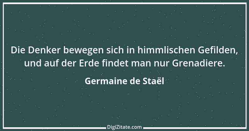 Zitat von Germaine de Staël 75