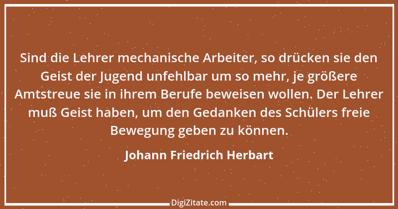 Zitat von Johann Friedrich Herbart 23