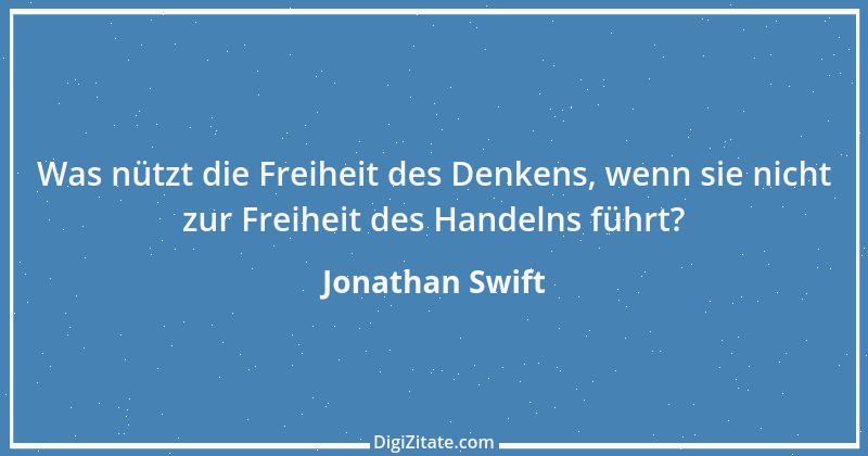 Zitat von Jonathan Swift 12